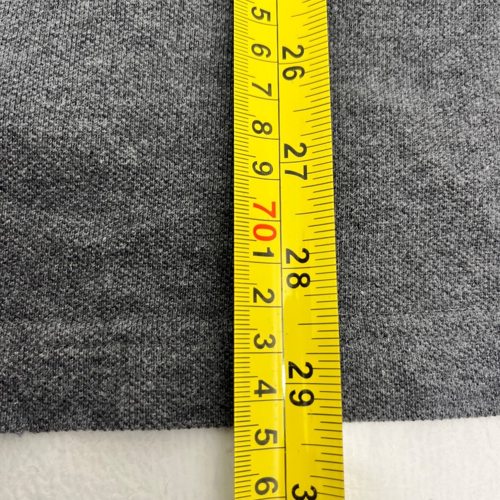 Brooks Brothers 346 Mens Size L Polo Shirt Gray Performance Golf Original Fit - Picture 9 of 10